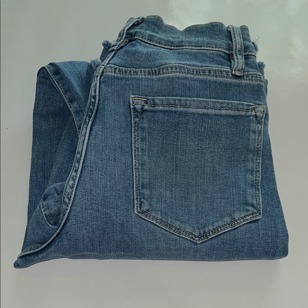Frame Denim Le Palazzo Crop High Rise Size 26